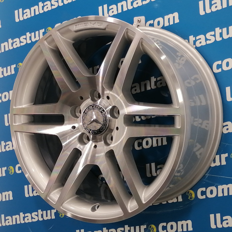 JUEGO DE LLANTAS ORIGINALES MERCEDES EN 17"