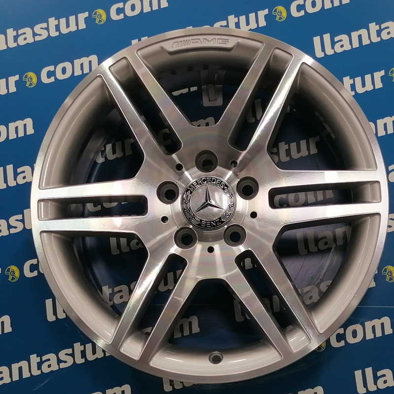 JUEGO DE LLANTAS ORIGINALES MERCEDES EN 17"