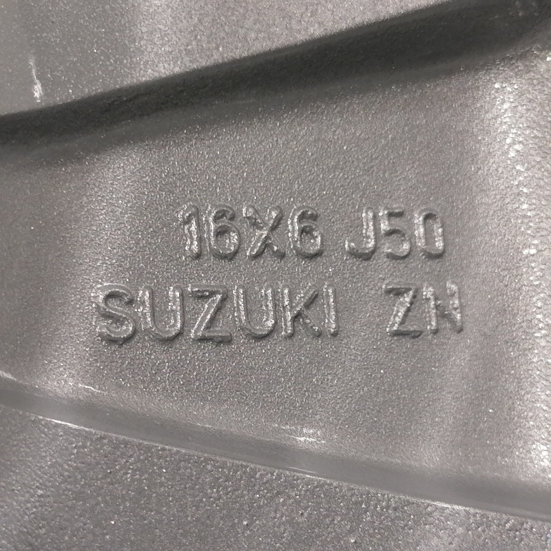 CONJUNTO DE JANTES ORIGINAIS SUZUKI DE 16"