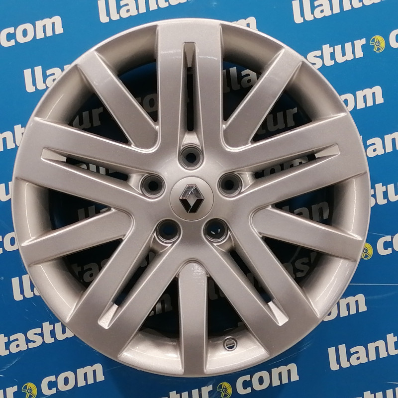 CONJUNTO DE JANTES ORIGINAIS RENAULT DE 17"
