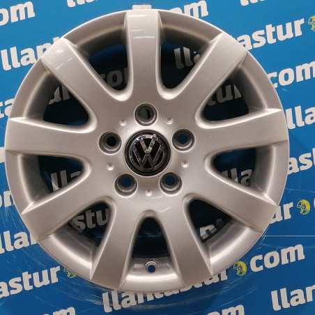 CONJUNTO DE JANTES ORIGINAIS VOLKSWAGEN DE 15"