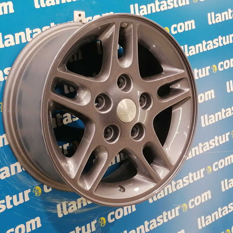 JUEGO DE LLANTAS ORIGINALES JEEP EN 16"