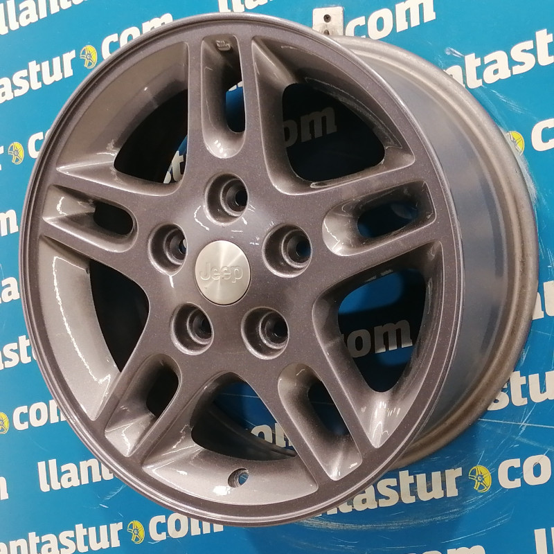 JUEGO DE LLANTAS ORIGINALES JEEP EN 16"