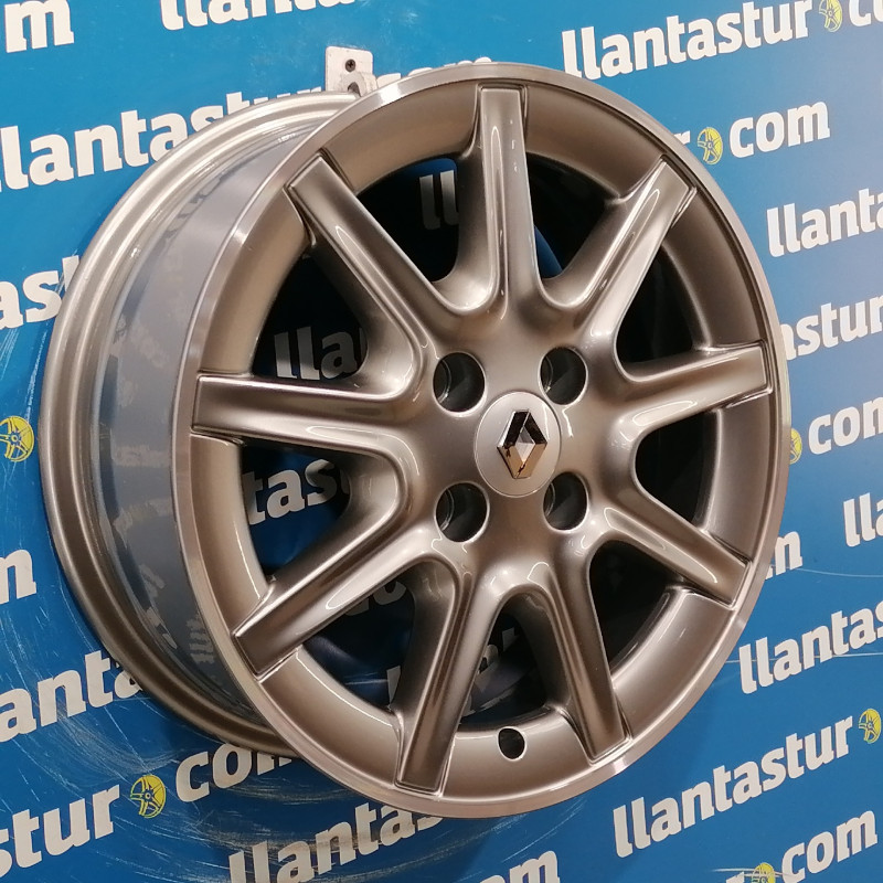 CONJUNTO DE JANTES ORIGINAIS RENAULT DE 15"