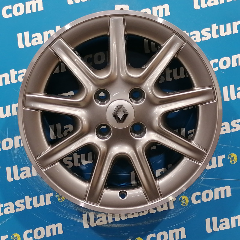 CONJUNTO DE JANTES ORIGINAIS RENAULT DE 15"