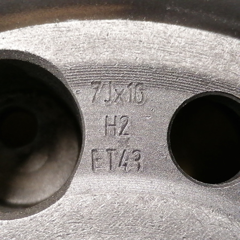 CONJUNTO DE JANTES ORIGINAIS DA MERCEDES DE 16"