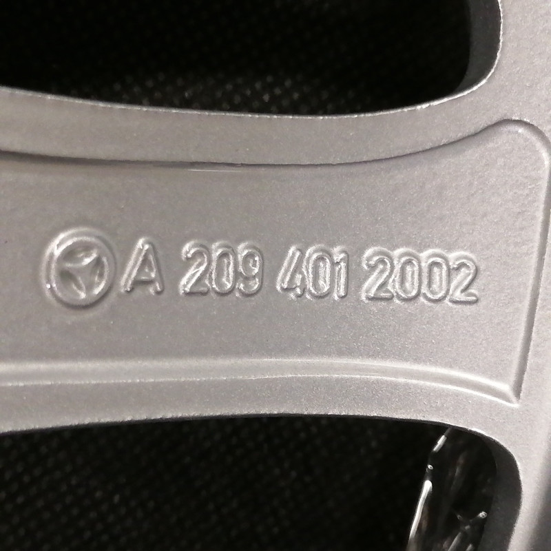 CONJUNTO DE JANTES ORIGINAIS DA MERCEDES DE 16"