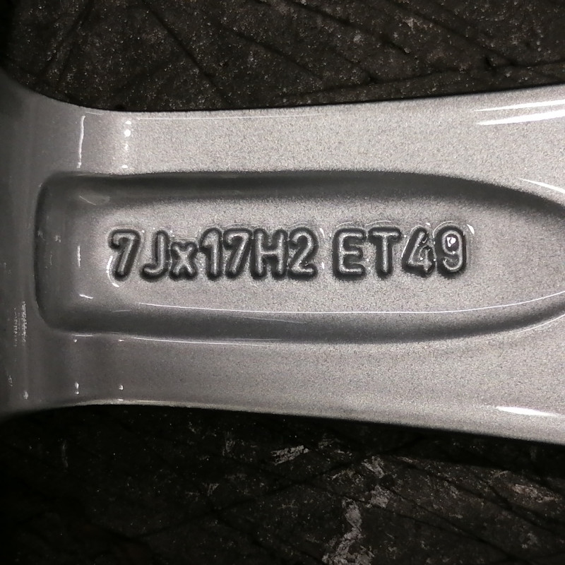 CONJUNTO DE JANTES ORIGINAIS DA MERCEDES DE 17"